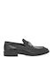 Leder Herren Mokassins in Schwarz Farbe