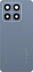 Clappio Replacement Battery Cover Xiaomi 14t Pre-installed Adhesive Blue