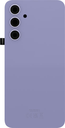 Clappio Battery Cover Galaxy A54 Integrated Adhesive Purple