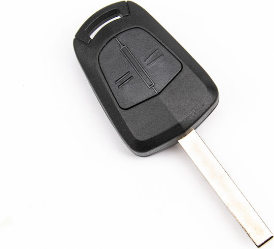 Car Key Shell with Blade without Buttons Corsa for Opel