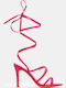 Fabric Sandals Fuchsia