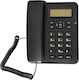 Avizar Wired Landline Phone Speakerphone Speed Dial/lcd Screen Black