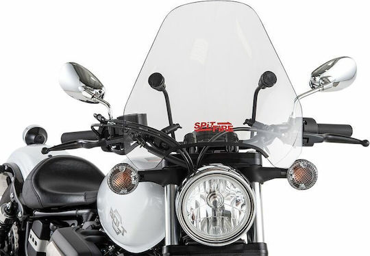 Slipstreamer Ζελατίνα Spitfire S-06-c Harley Davidson Xlh 883 88-03 En 650 Abs 15-23 Kawasaki Vn 800 95-06 900 06-16 Triumph Speedmaster 865 05-16 Διάφανη