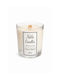 Aromatische Soja Kerze Whiskey Holz Docht – Gefäß Graue 220gr