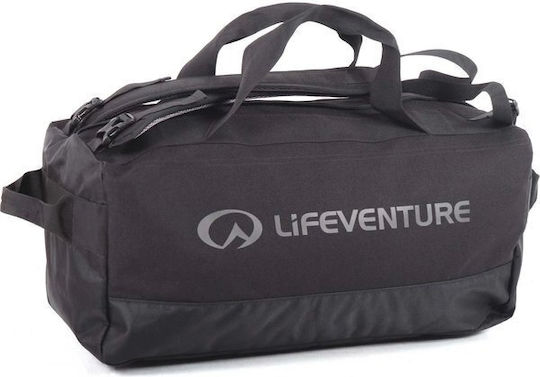 Lifeventure Σακ Βουαγιάζ Πλάτης 50lt Μαύρο Υφασμάτινο