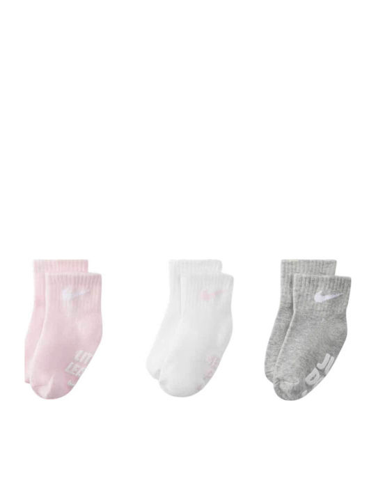 Nike Kids' Socks Pink 3 Pairs