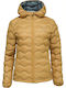 Γυναικείο Μπουφάν για Χειμώνα Golden/Light Grey