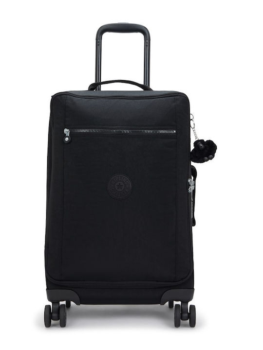 Kipling Μεσαία Βαλίτσα Ταξιδίου Black Noir με 4...