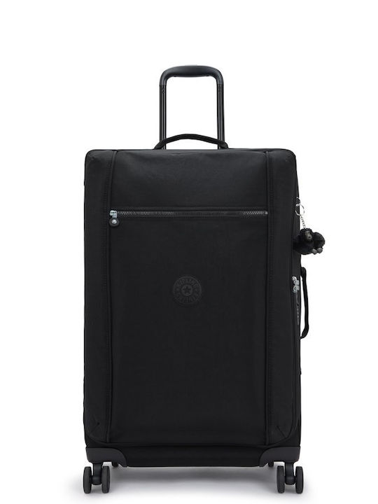 Kipling Large Travel Suitcase Black Noir with 4...