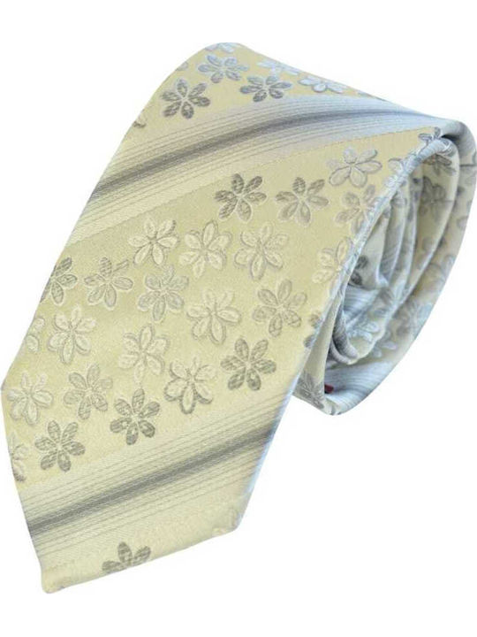 Pierre Cardin Men's Tie Silk in Beige Color