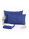My Home Luxury Kissenbezug-Set Blue 50x70cm.