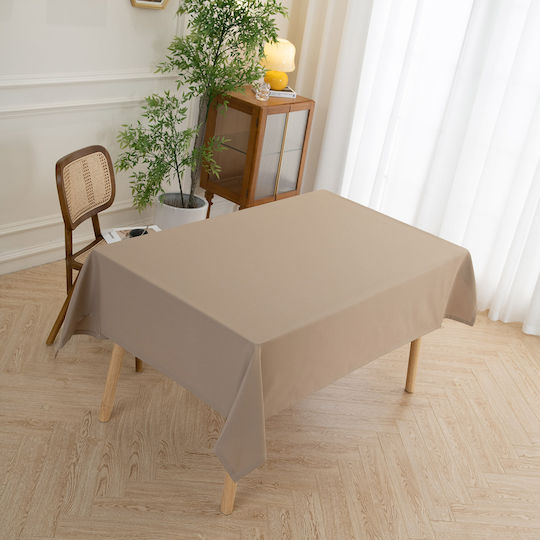 Beauty Home Покривка за маса Supreme Art 8491 Beige 150x180бр