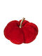 Velvet Pumpkin 7.5cm Red