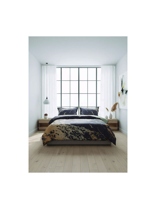Makis Tselios Home Κουβερλί Υπέρδιπλο Καφέ 240x250cm