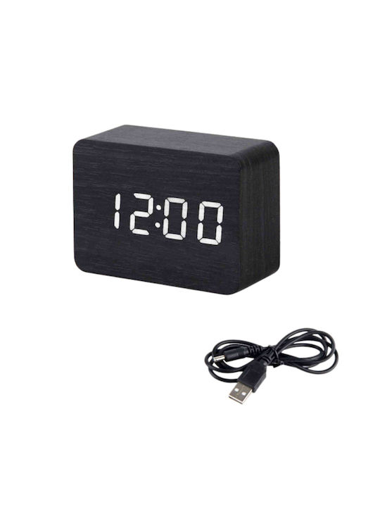 Uncle George Tabletop Digital Clock LED Wooden ...
