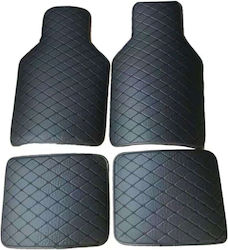 Set Front and Back 4pcs Black