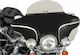 Slipstreamer Windshield 130 Series S-135-8 Flhtcui 1450 Efi 99-06 Flht 99-03 Flhx 1584 07-11 Harley Davidson Flhtcu Abs 08-11 Flhtk 1690 11-13 Gray