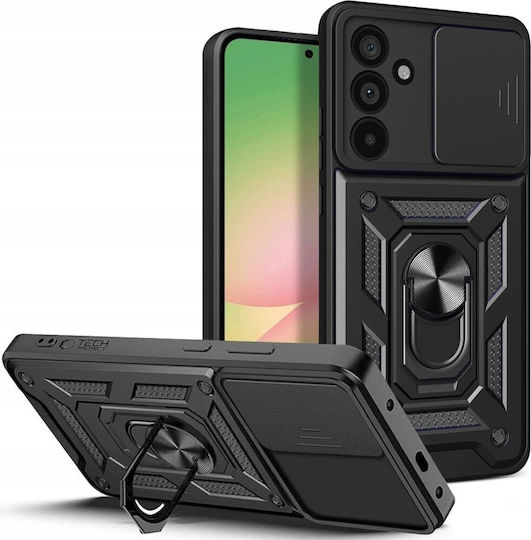 Tech-Protect Back Cover Silicone / Plastic Black (Samsung Galaxy A37 5G)