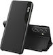 Tech-Protect View Back Cover Synthetic Leather / Plastic Black (Samsung Galaxy A37 5G)