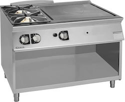 Giorik Επαγγελματική Εστία 24kW 120x70x90cm Giorik Επαγγελματική Εστία 24kW 120x70x90cm