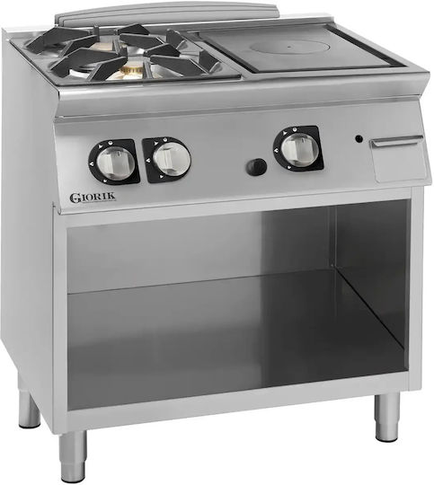 Giorik Commercial Cooktop 18kW 80x70x90cm