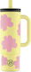 24Bottles Ποτήρι Θερμός Ανοξείδωτο 800ml Yellow Daydreaming με Καλαμάκι
