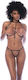 Mapale Rose Gold Chain Harness Sexy Σετ Εσωρούχων Μαύρο 2τμχ