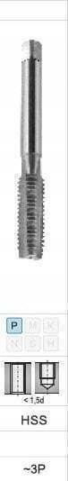 Fanar Gwintownik M22 Ngmm/1 Din-352d 6h Hss E1-131001-0220