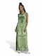 Maxi Athletic Dress Green