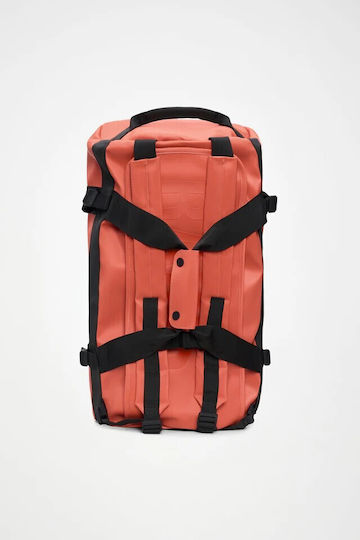 Rains Duffel Bag Small Sack Voyage Back Red Fabric M55xW28xH28cm