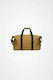 Rains Hilo Weekend Bag Yellow Fabric Sack Voyag...