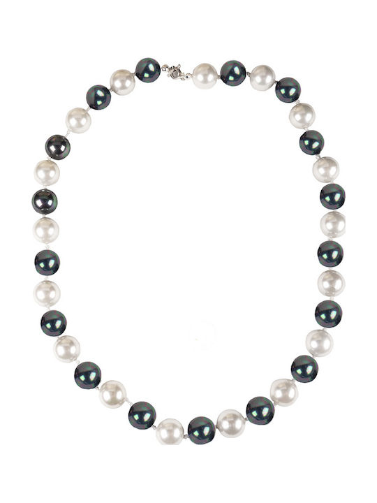Theodora's Jewellery Necklace from Silver with Pearls