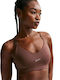 Dri-FIT Γυναικείο Αθλητικό Μπουστάκι Light Chocolate