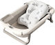 Little Mom Foldable Baby Bath with Thermometer Gray