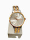 Visetti Women's Watch with Gold Metal Bracelet
