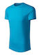 Malfini Ανδρικό Διαφημιστικό T-shirt Κοντομάνικο Turquoise