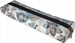 Pencil Case Bee-bee Pencil Case Jamnik Paisley Flowers Brown