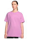 Damen Sport Oversized T-Shirt Lila