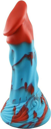 Smd Feralmorph Monster Dildo Collection Premium Silicone Monster Dildo Suction Cup 21 Cm Crimson Blue