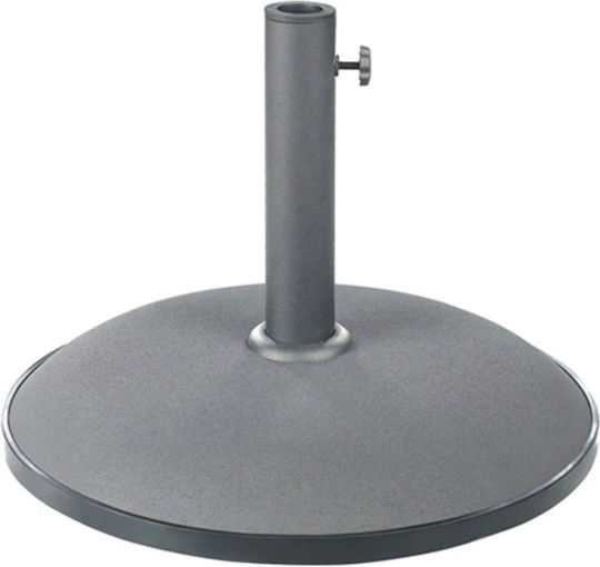 Zita Plus Zougris Umbrella Stand made of Cement Gray 50x50x37cm