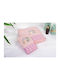 Dimcol Set of baby towels 2pcs Stork Pink Weight 400gr/m²