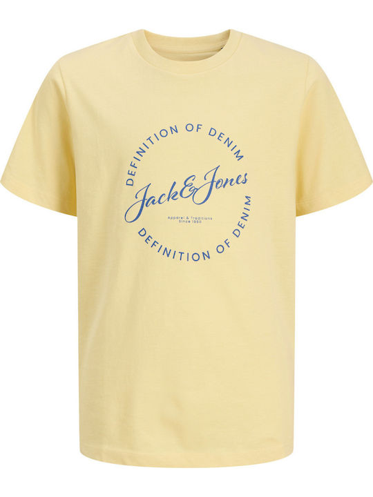 Jack & Jones Kinder-T-Shirt Gelb