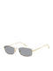 Victoria Beckham Unisex Sonnenbrille mit Gold Gestell und Gold Linse