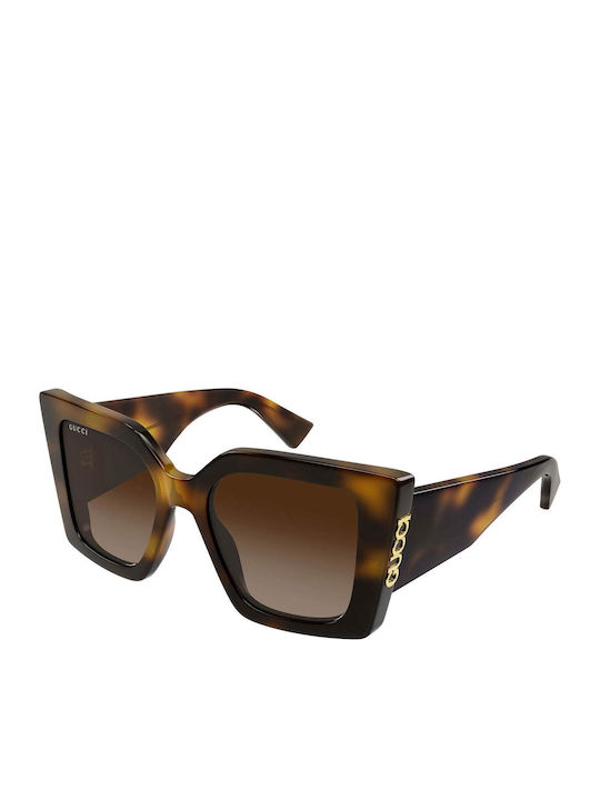Gucci Unisex Ochelari De Soare Cu Ramă Maro Din...