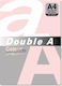 Double A Buntpapier Kopierer A4 80gsm 100 Blätter Pack Double A Pastell Flamingo