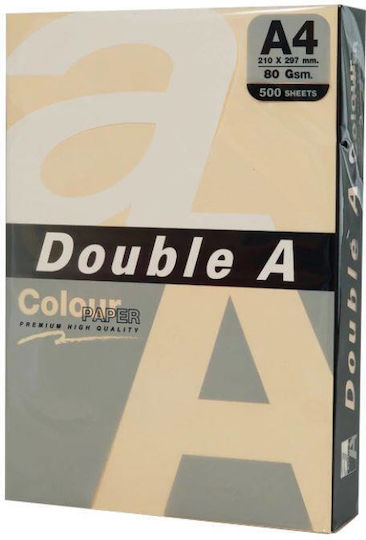 Double A Colored Paper Copier A4 80gsm 100 Sheets Pack Double A Pastel Old Rose
