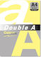 Double A Buntpapier Kopierer A4 80g/m² 100 Blätter Pack Double A Zitronen Intens