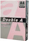 Double A Colored Paper Copier A4 80gsm 500 Sheets Ream Double A Pastel Pink