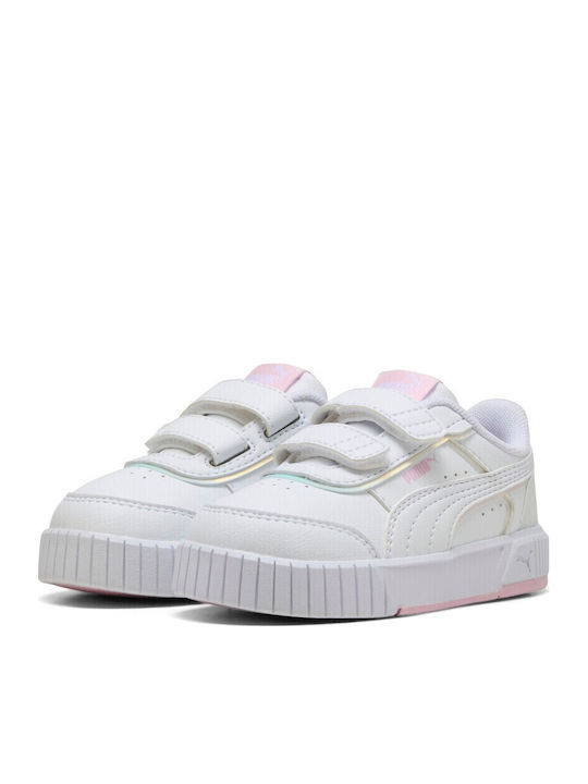 PUMA Carina Weiße Kinder Sneaker