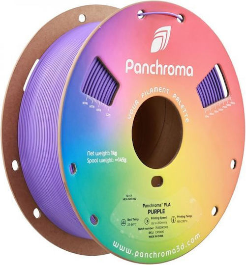 Polymaker PLA 3D Printer Filament 1.75mm Purple 1kg 1pc Spool